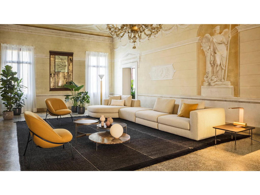 Tobias 2-Piece Left Modular Sectional Sofa in Light Beige Kos Fabric