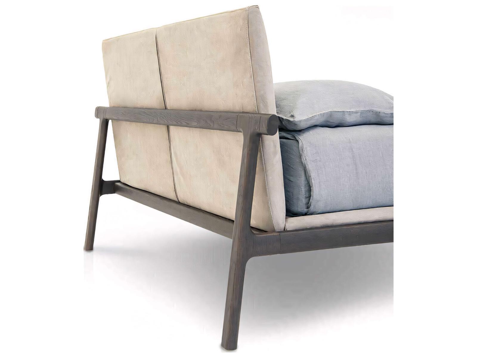 Fushimi Modern Platform Bed with Upholstered Headboard