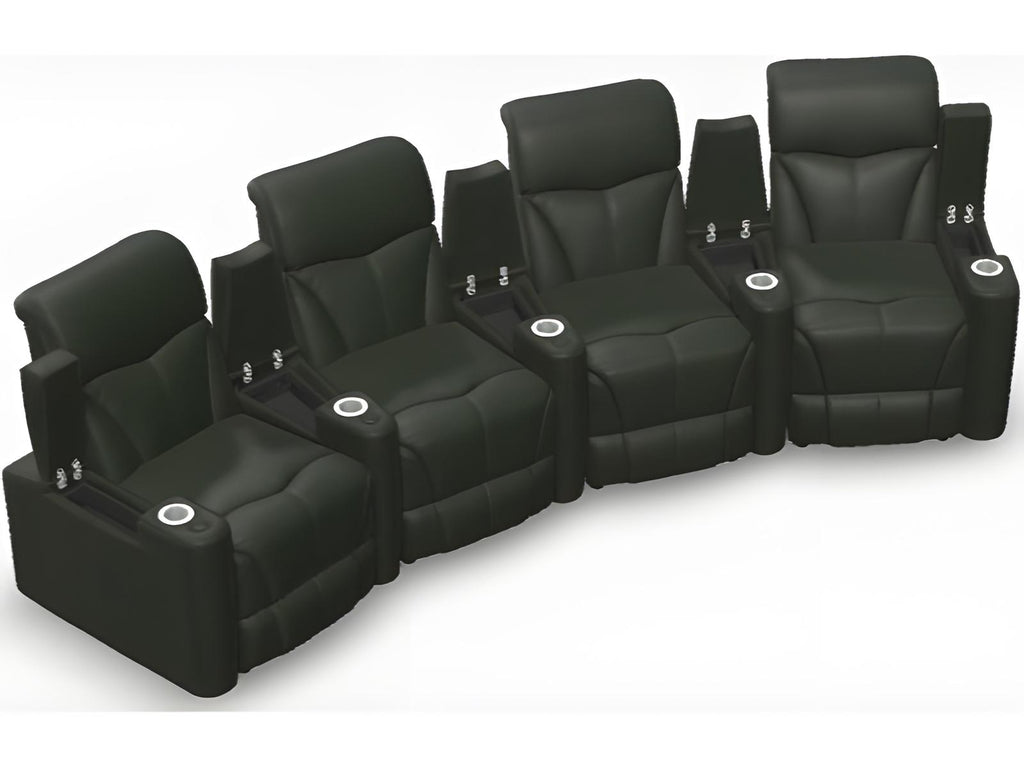 Vivid Modular Sectional Sofa with Power Recline and USB Charging