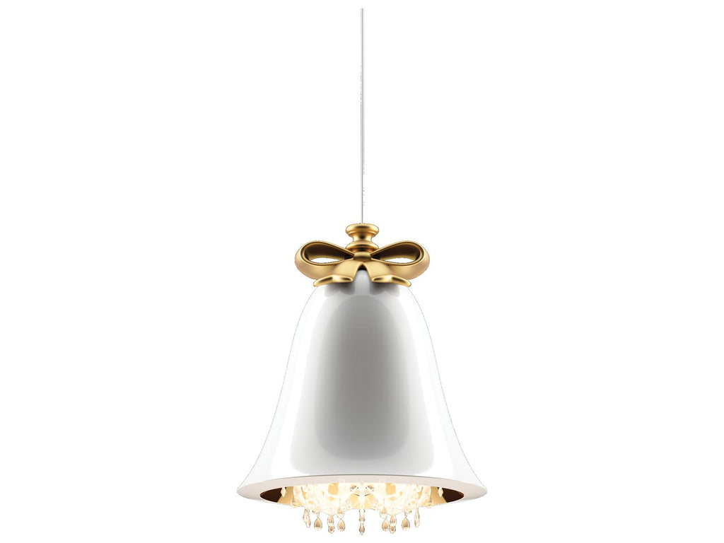 Qeeboo 12-Light Mabelle Bell Chandelier in White