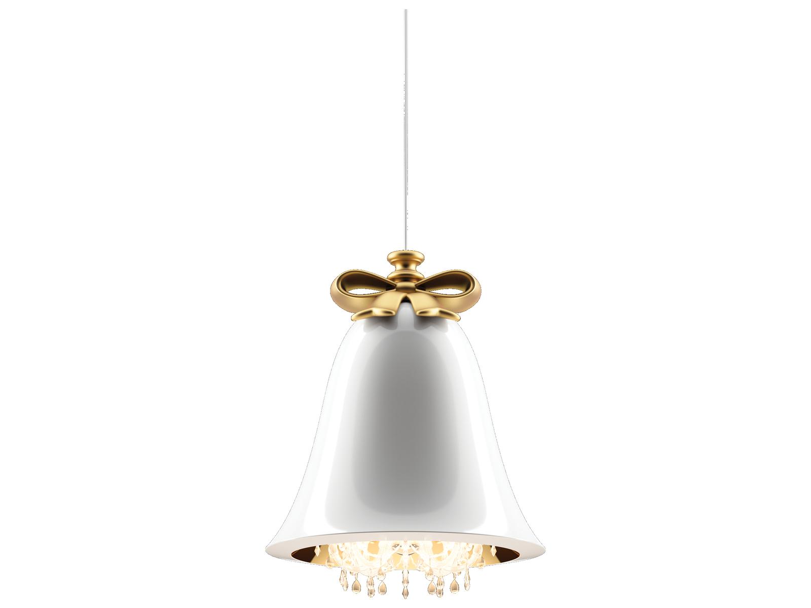 Qeeboo 12-Light Mabelle Bell Chandelier in White