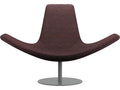 Wing Transformable Accent Chair in Burgundy Kvadrat Fabric