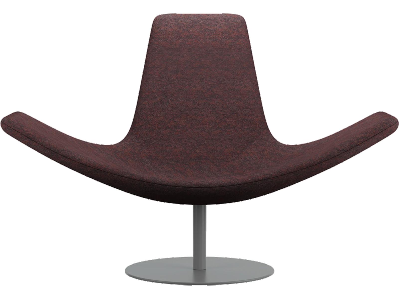 Wing Transformable Accent Chair in Burgundy Kvadrat Fabric