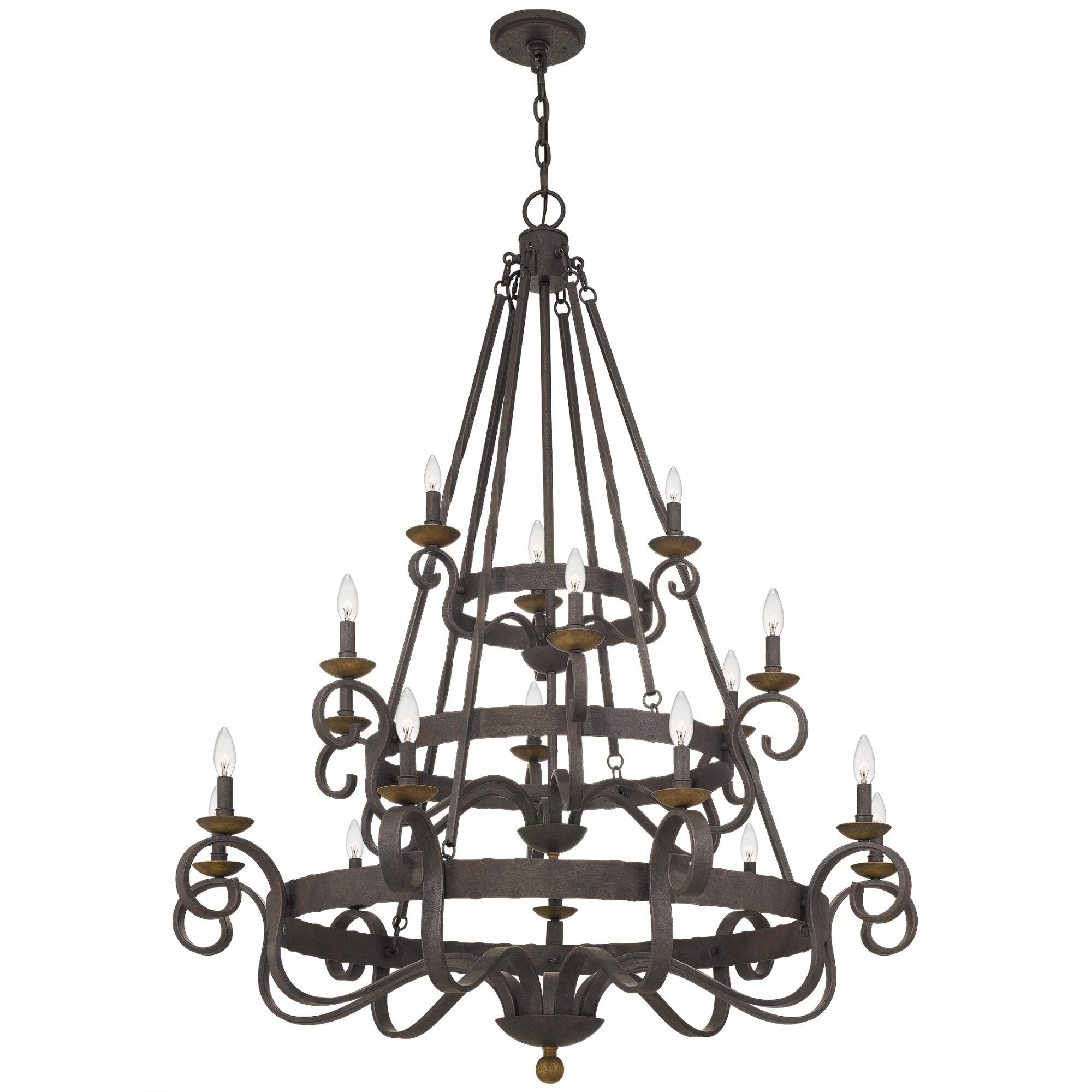 Quoizel Noble 48 Inch 18 Light Chandelier Cp388420