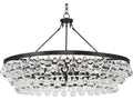 Robert Abbey 6-Light Bling Chandelier in Deep Patina Bronze