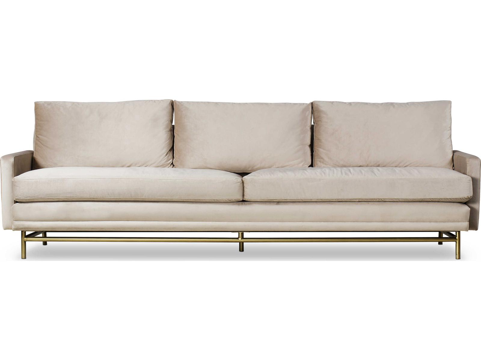 White Upholstered Sofa