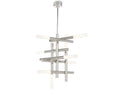 Regina Andrew 8-Light Cass Geometric Chandelier in Polished Nickel
