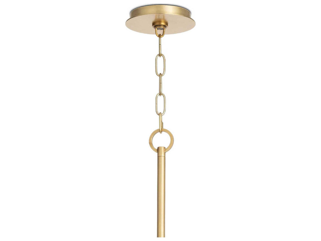 Regina Andrew 12-Light Dion Chandelier Natural Brass Globe Tiered