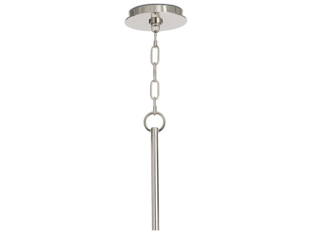 Regina Andrew Dion 12-Light Polished Nickel Globe Tiered LED Chandelier