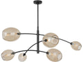 Regina Andrew 6-Light Artemis Chandelier in Oil Rubbed Bronze with Champagne Glass