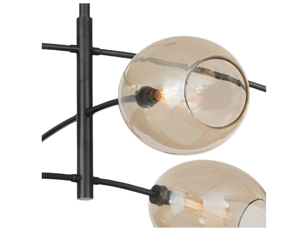 Regina Andrew 6-Light Artemis Chandelier in Oil Rubbed Bronze with Champagne Glass