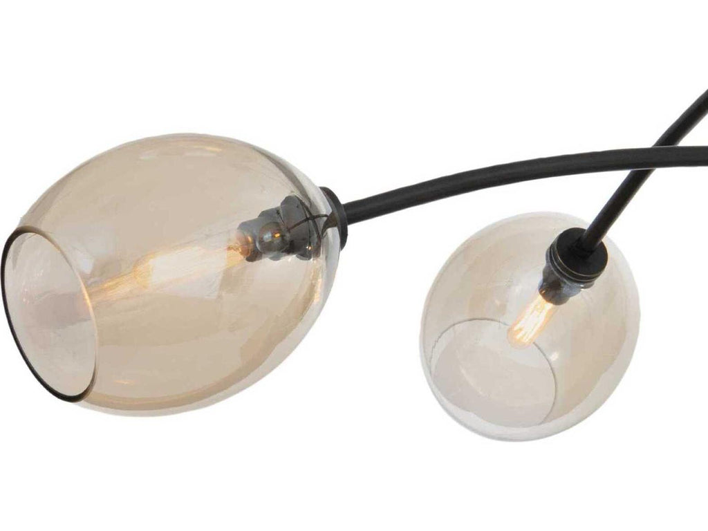 Regina Andrew 6-Light Artemis Chandelier in Oil Rubbed Bronze with Champagne Glass