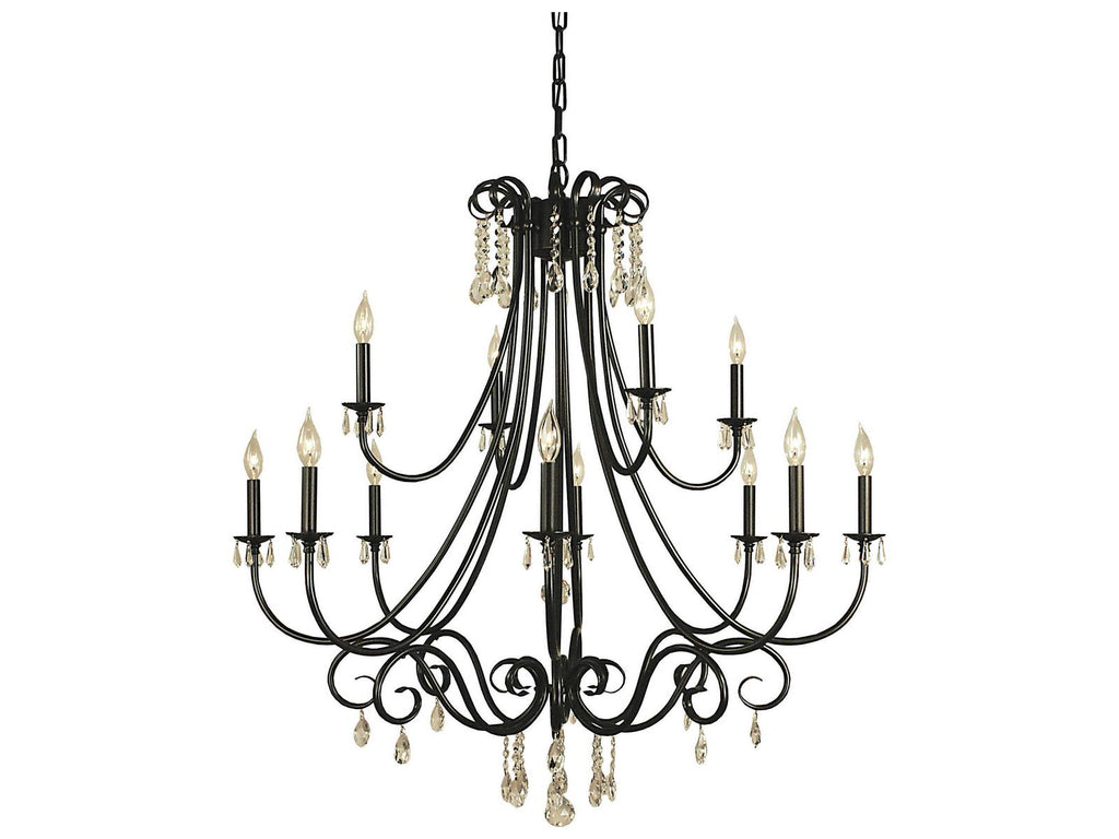 Framburg Liebestraum 12-Light Foyer Chandelier
