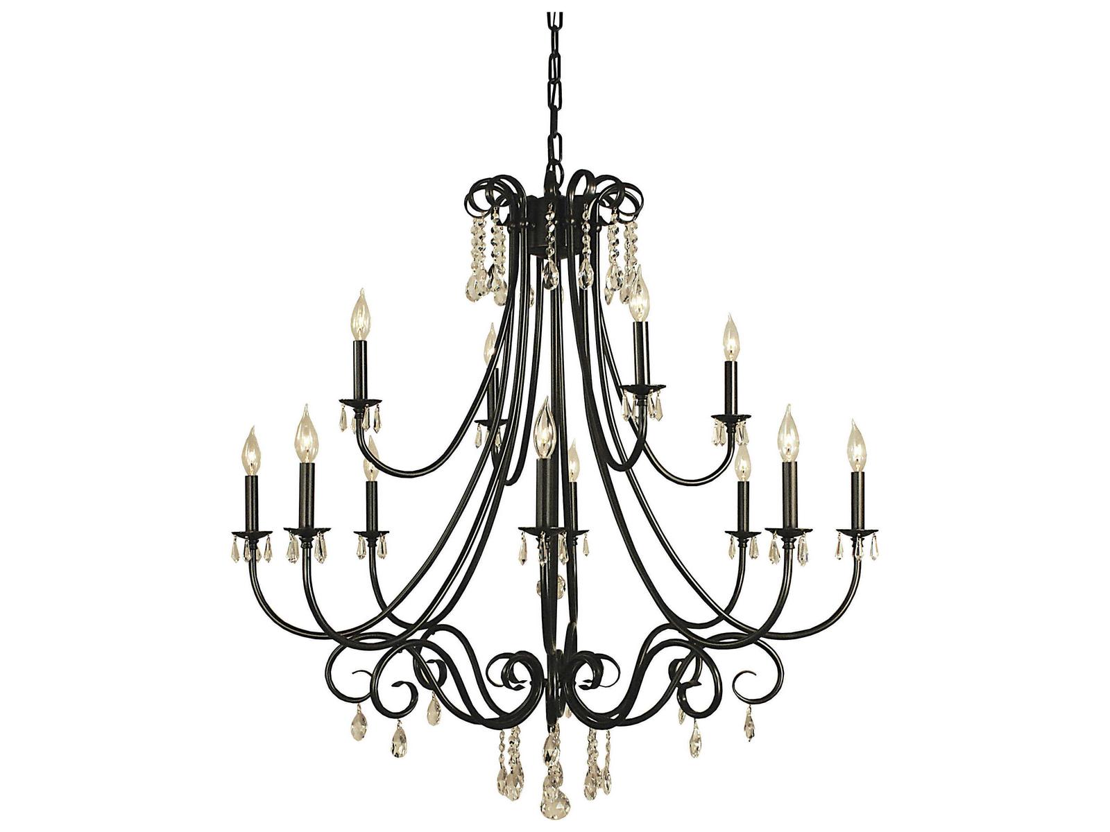 Framburg Liebestraum 12-Light Foyer Chandelier