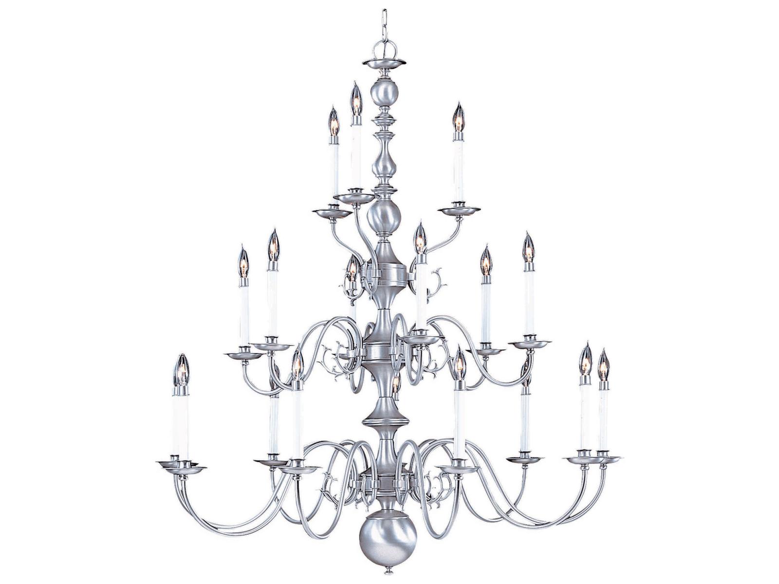 Framburg 18-Light Jamestown Colonial Chandelier