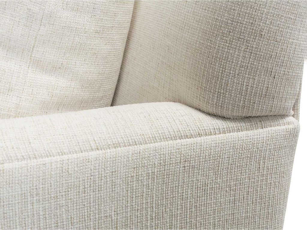 Lilah 2-Piece Cream Upholstered Sectional Sofa