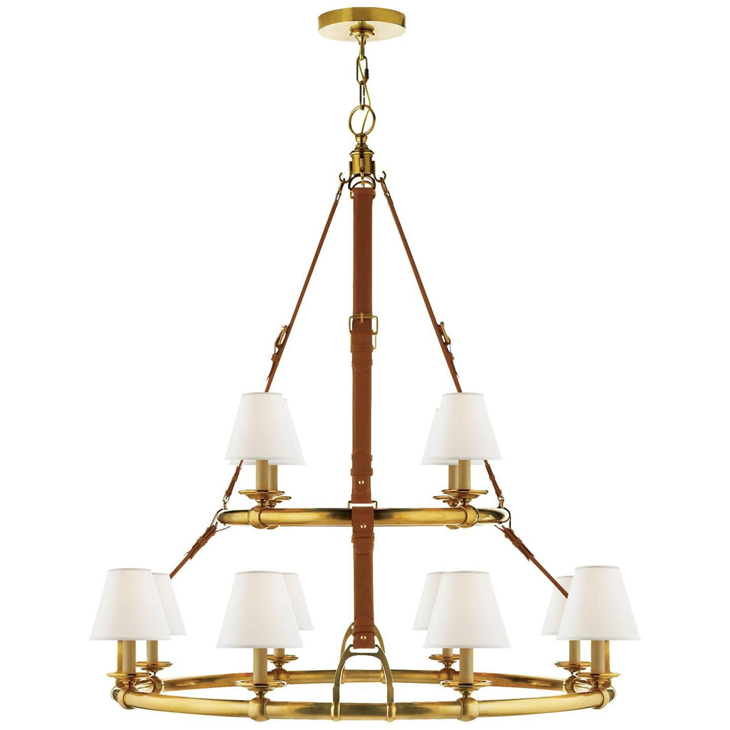 Ralph Lauren Ralph Lauren Westbury 43 Inch 12 Light Chandelier Cp439840