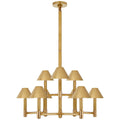 Ralph Lauren Ralph Lauren Barrett 37 Inch 9 Light Chandelier Cp439926