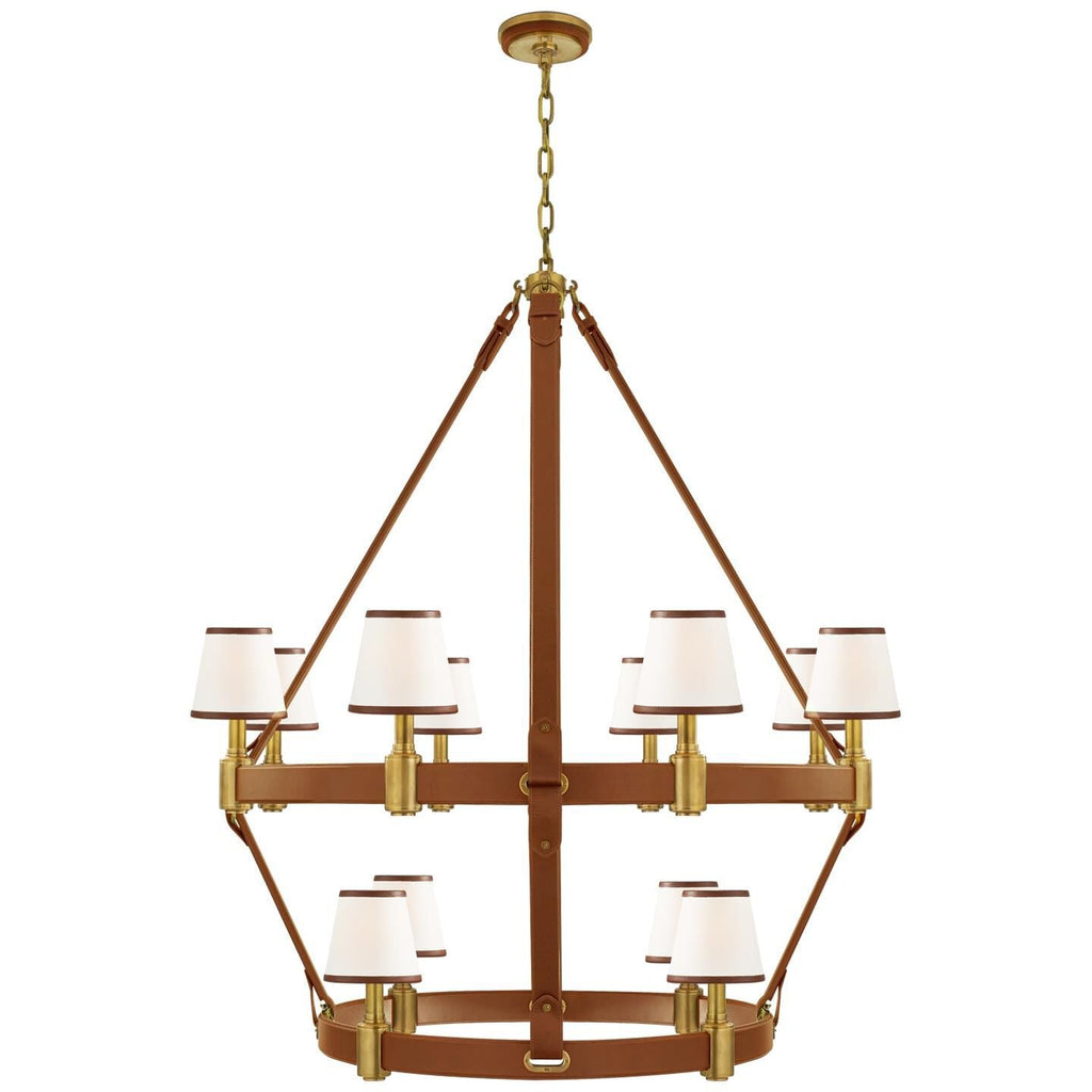 Ralph Lauren Ralph Lauren Riley 48 Inch 12 Light Chandelier Cp439887