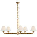 Ralph Lauren Ralph Lauren Dalfern 47 Inch 5 Light Led Chandelier Clearance Cp733833Ob