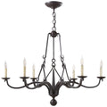 Ralph Lauren Ralph Lauren Allegra 44 Inch 6 Light Chandelier Cp439904