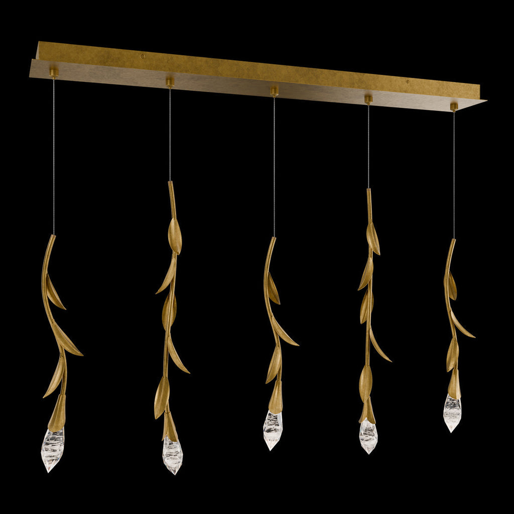 Schonbek Secret Garden 5-Light Linear Pendant