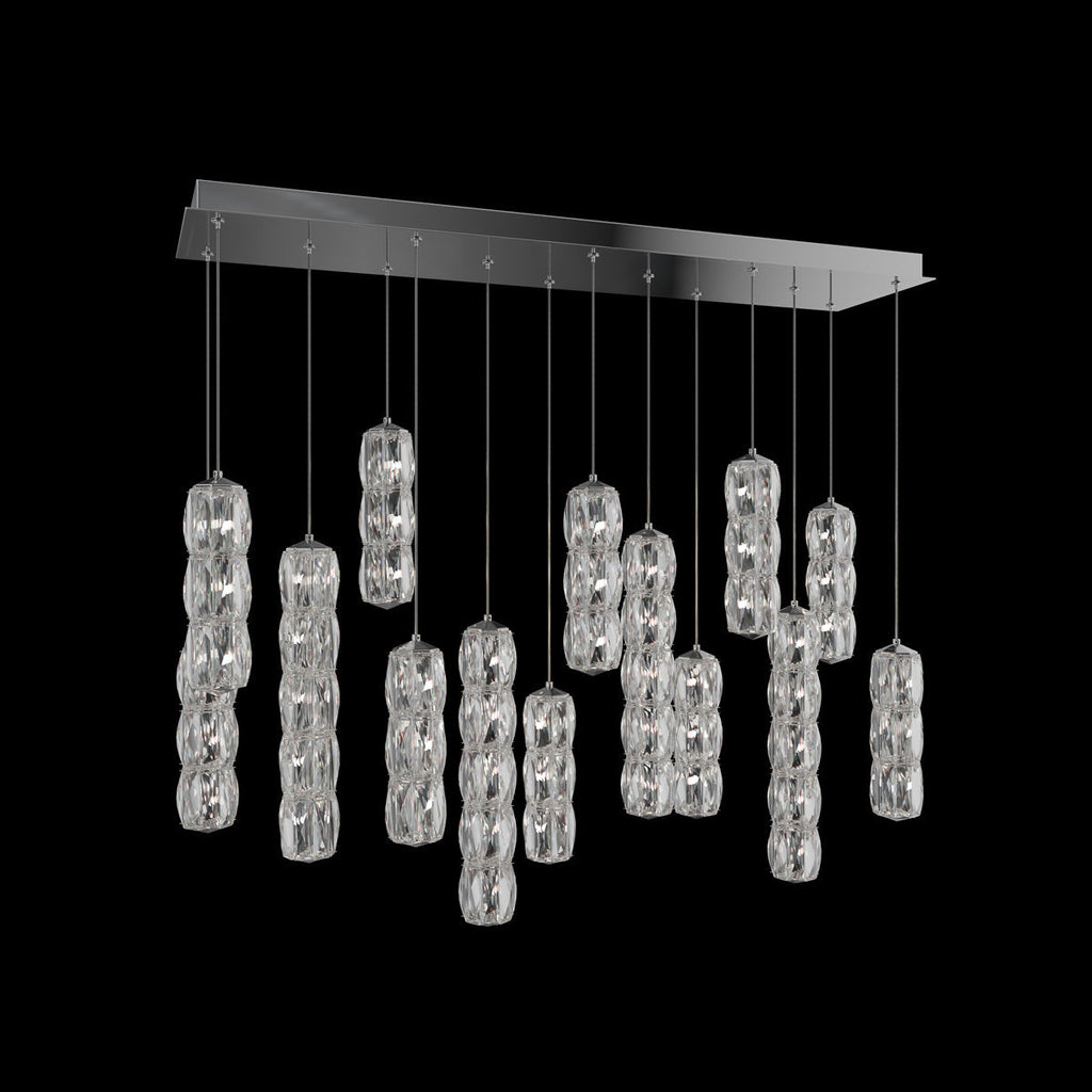 Schonbek Verve 14-Light Linear Multi-Light Pendant