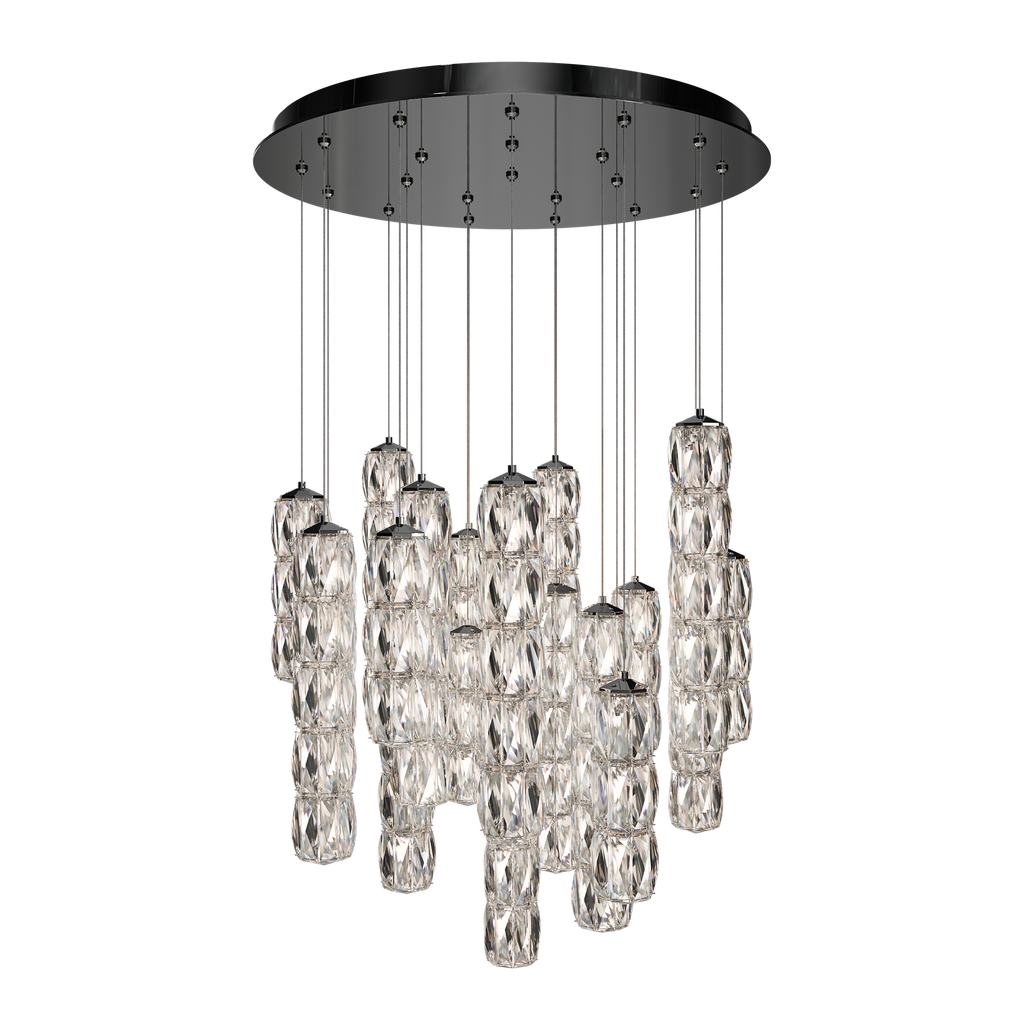 Schonbek Verve 21-Light Round Multi-Light Pendant