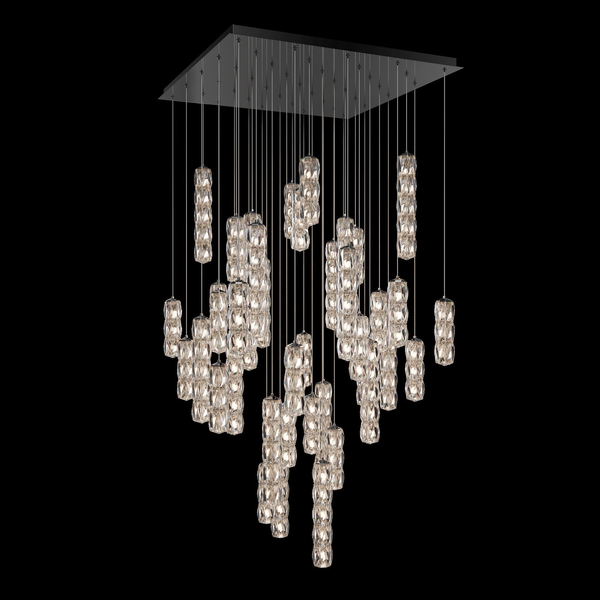 Schonbek Verve 41-Light Square Multi-Light Pendant