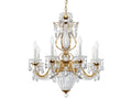 Schonbek 11-Light Bagatelle Chandelier Antique Silver