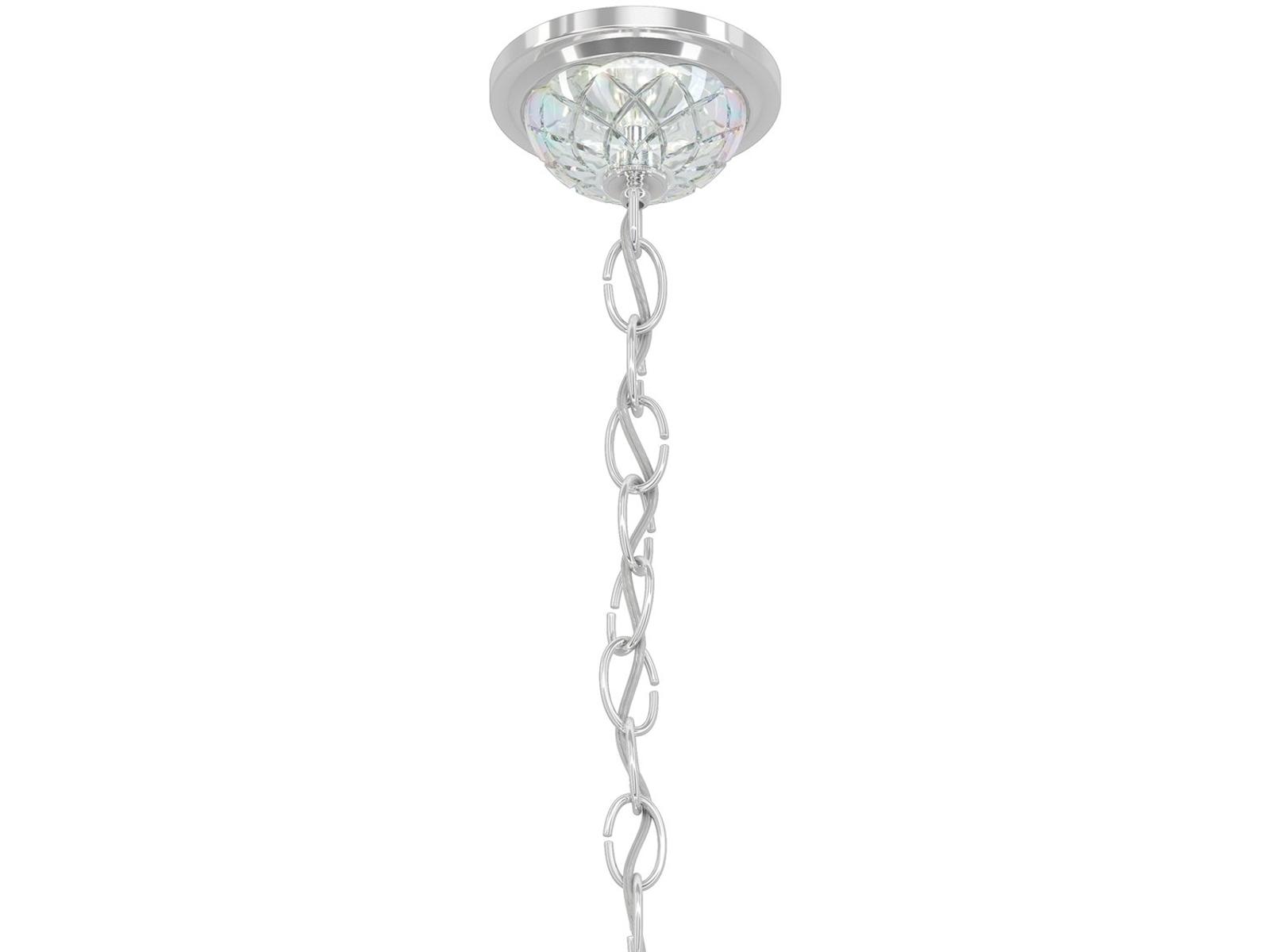 Schonbek Arlington 15-Light Tiered Chandelier in Polished Silver with Heritage Crystal