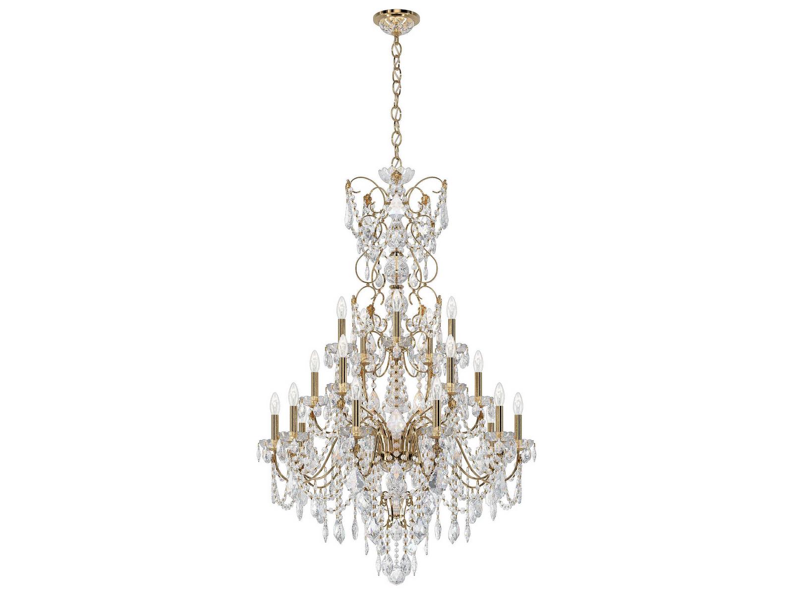 Schonbek 20-Light Century Chandelier