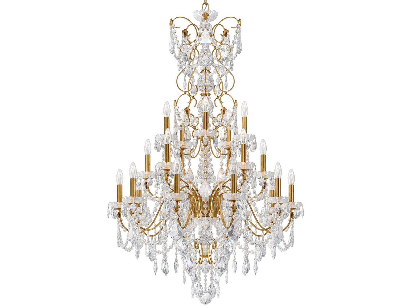 Schonbek 20-Light Century Chandelier