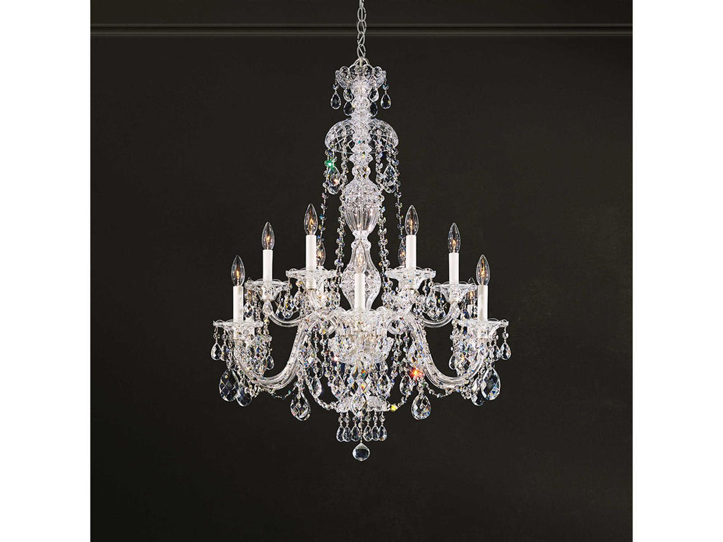 Schonbek 12-Light Sterling Chandelier