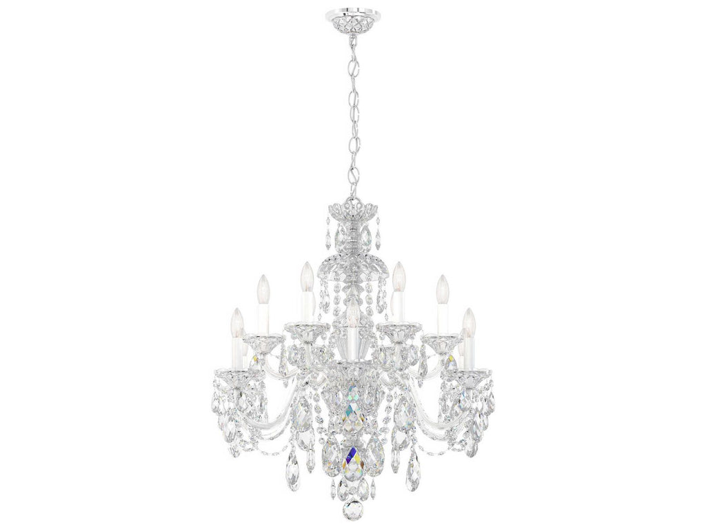 Schonbek 12-Light Sterling Chandelier