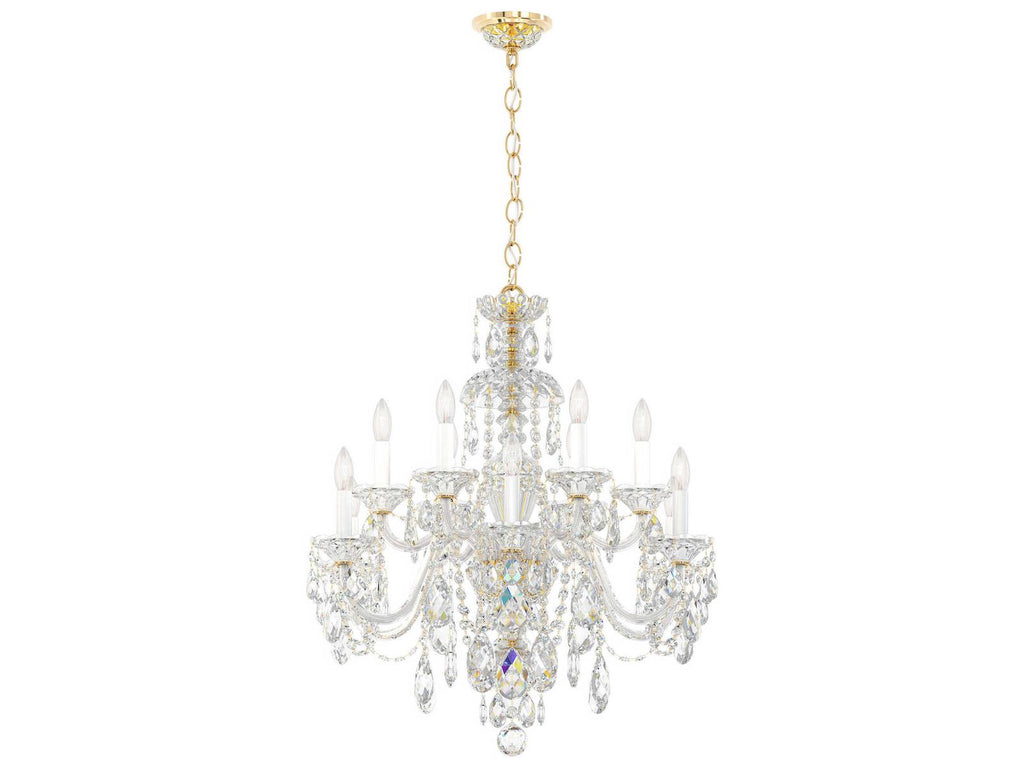 Schonbek 12-Light Sterling Chandelier