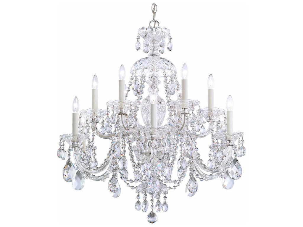 Schonbek 12-Light Sterling Chandelier