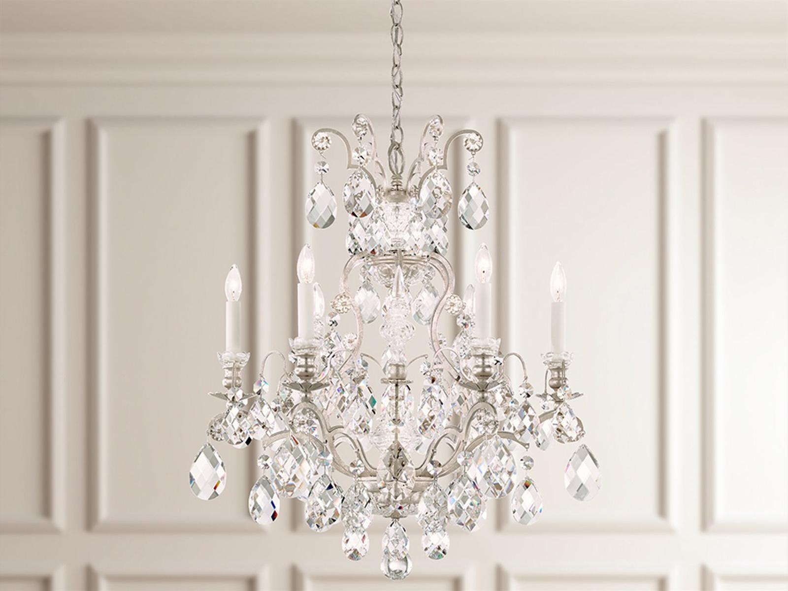 Schonbek 7-Light Renaissance Chandelier