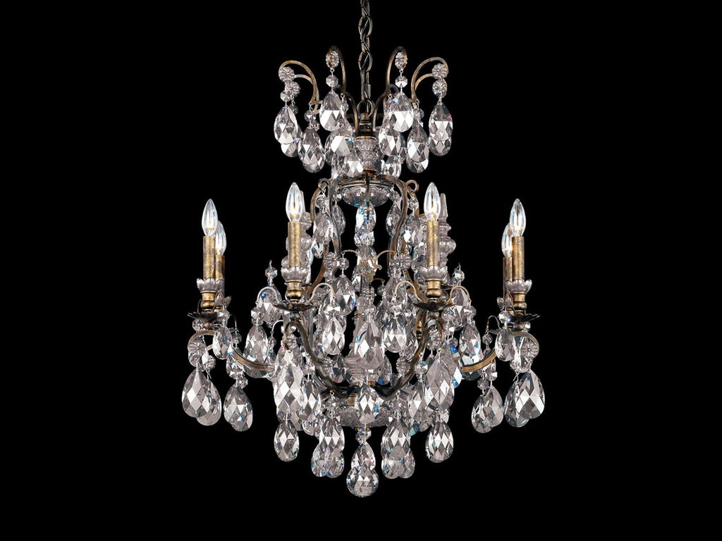 Schonbek 9-Light Renaissance Crystal Chandelier