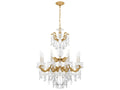 Schonbek La Scala 8-Light Silver Crystal Candelabra Chandelier