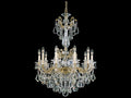 Schonbek La Scala 10-Light Crystal Candelabra Chandelier