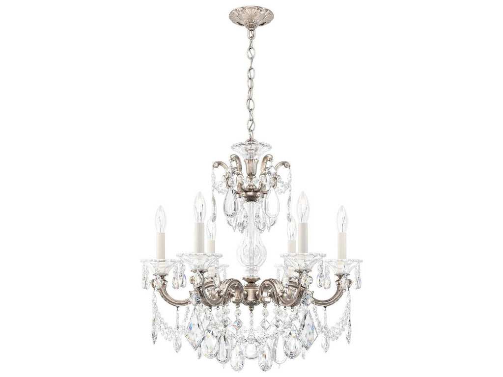 Schonbek 6-Light La Scala Crystal Chandelier