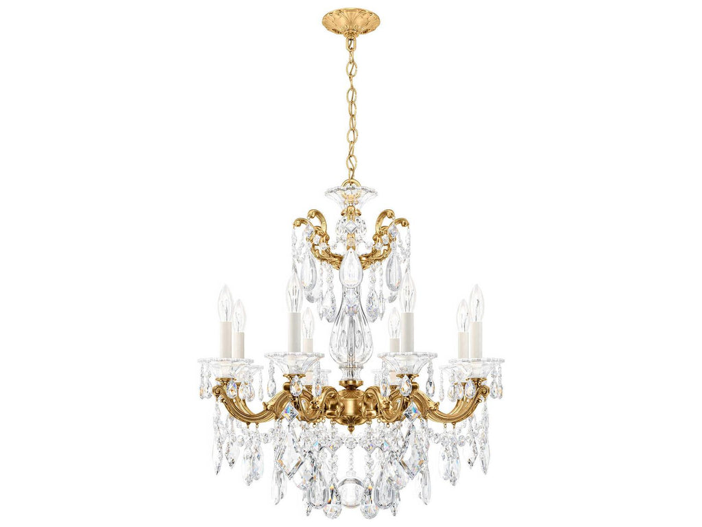 Schonbek La Scala 8-Light Candelabra Chandelier