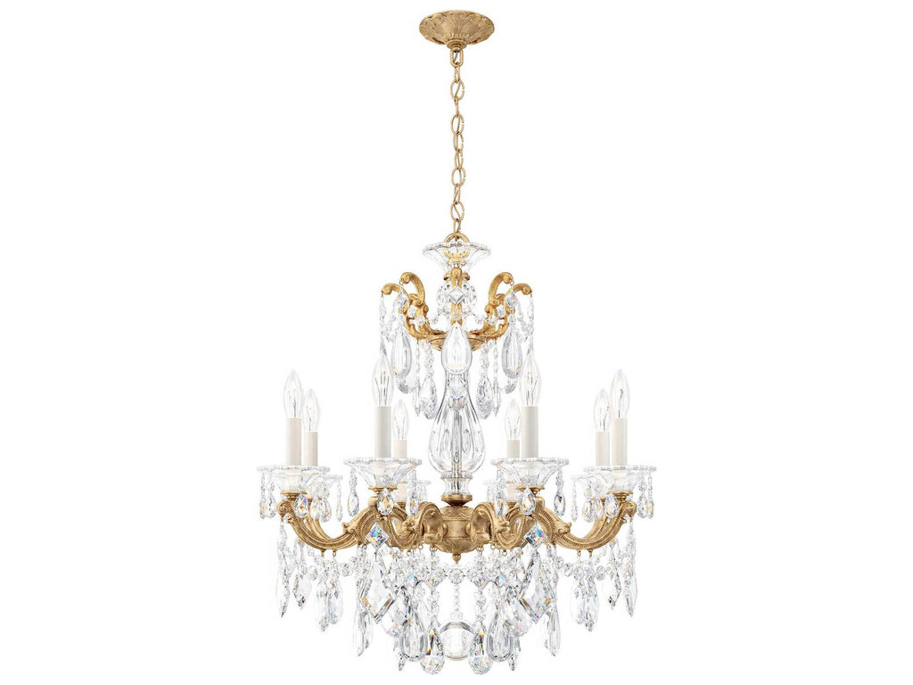 Schonbek La Scala 8-Light Candelabra Chandelier