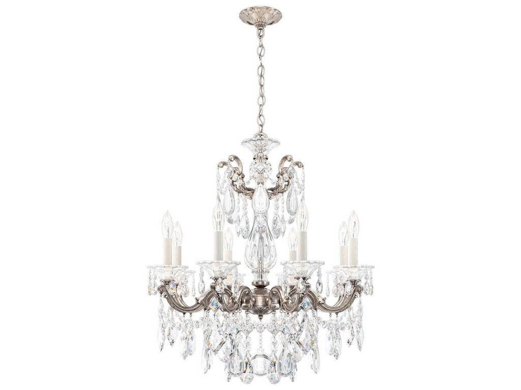 Schonbek La Scala 8-Light Candelabra Chandelier