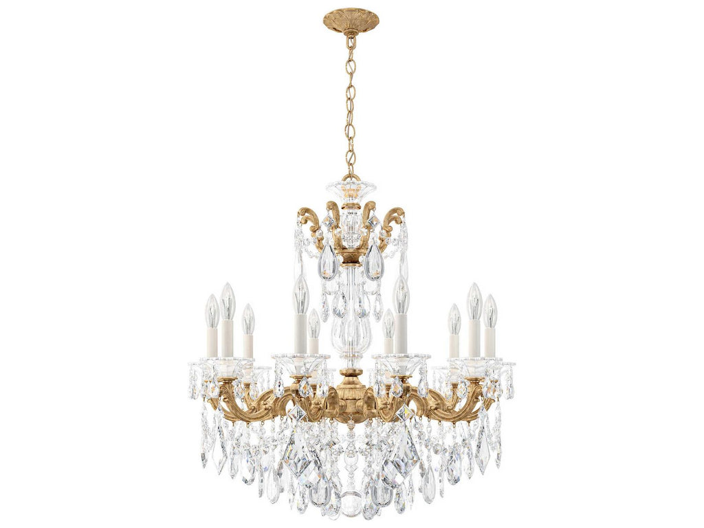 Schonbek 10-Light La Scala Candelabra Chandelier