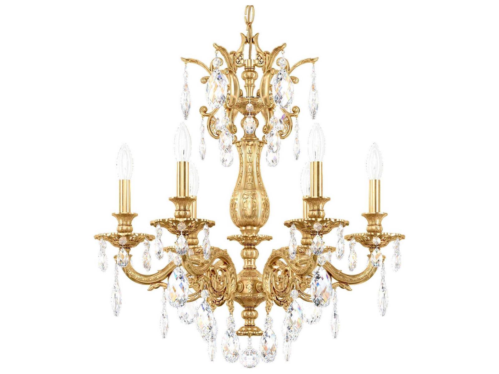 Schonbek Milano 6-Light Chandelier