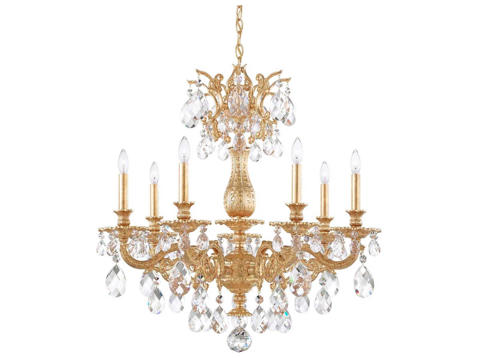 Schonbek Milano 7-Light Chandelier
