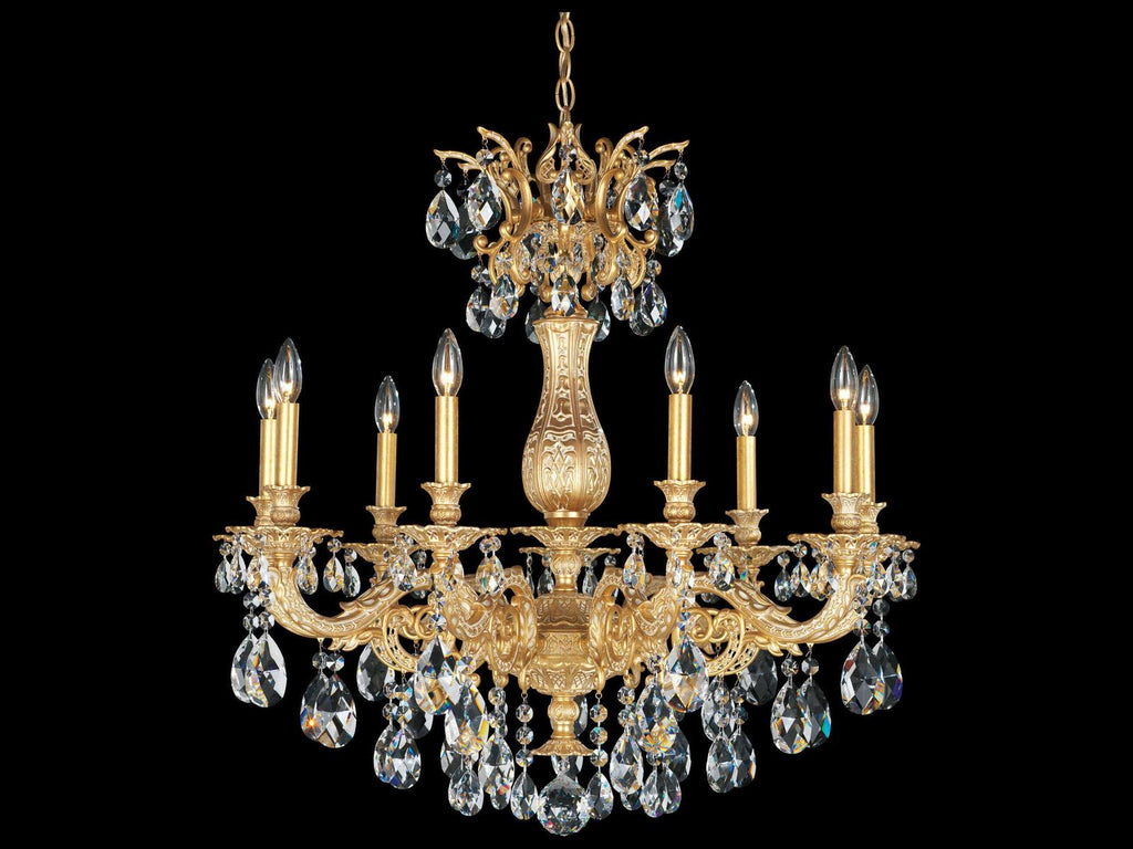 Schonbek 9-Light Milano Chandelier