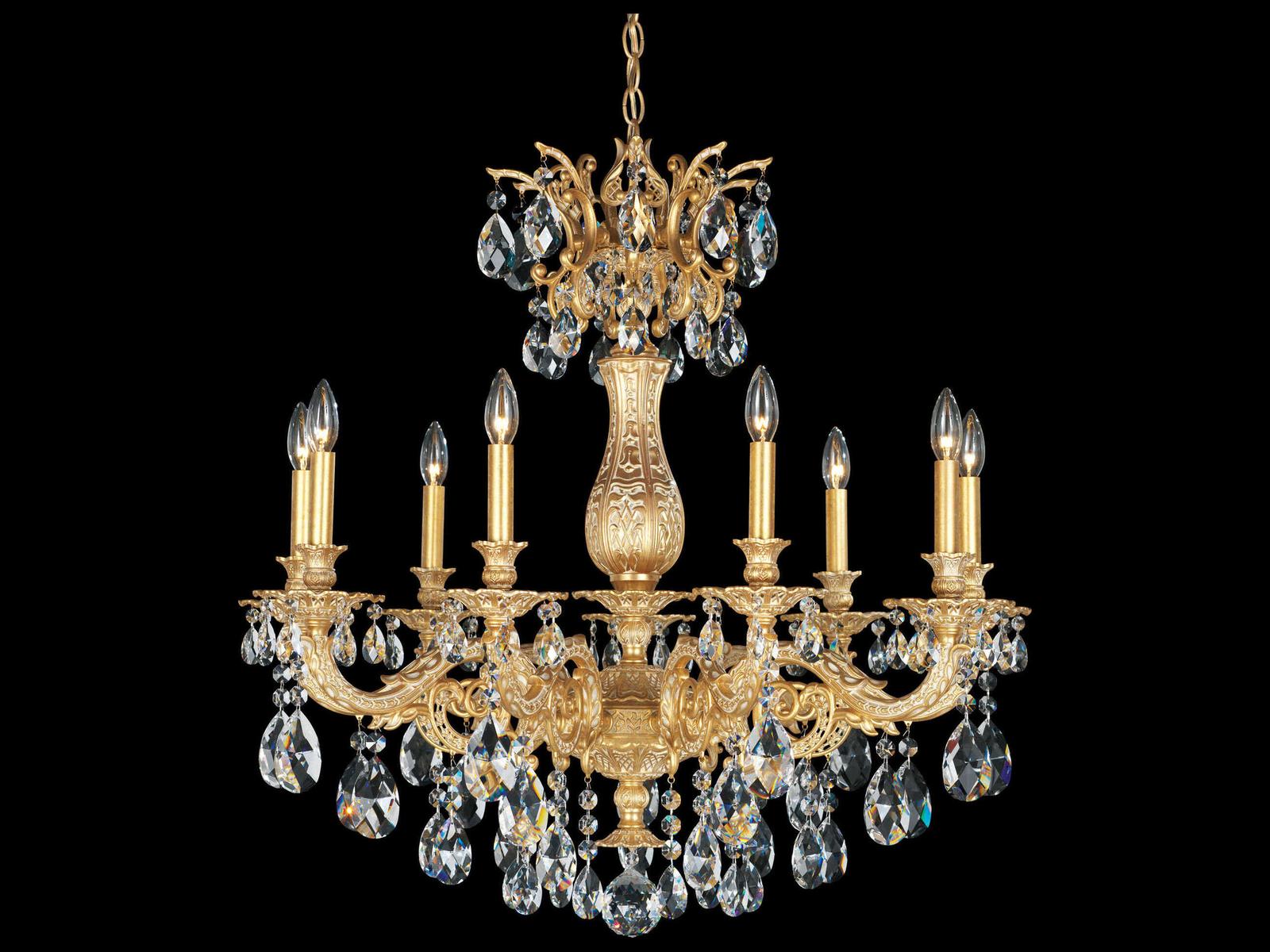 Schonbek 9-Light Milano Chandelier